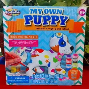 My Own Puppy Paint your own puppy figurine